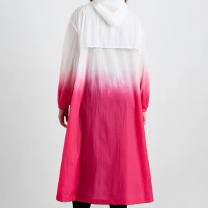 Best Sale Aje ATHLETICA Ombre Hooded Trench 783 Ombre Pink