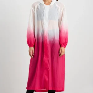 Best Sale Aje ATHLETICA Ombre Hooded Trench 783 Ombre Pink