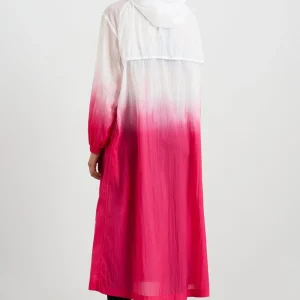 Best Sale Aje ATHLETICA Ombre Hooded Trench 783 Ombre Pink