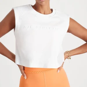 Cheap Aje ATHLETICA Ottoman Crop Tank 106 White
