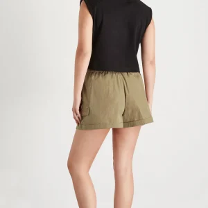 Sale Aje ATHLETICA Ottoman Crop Tank 106 Black