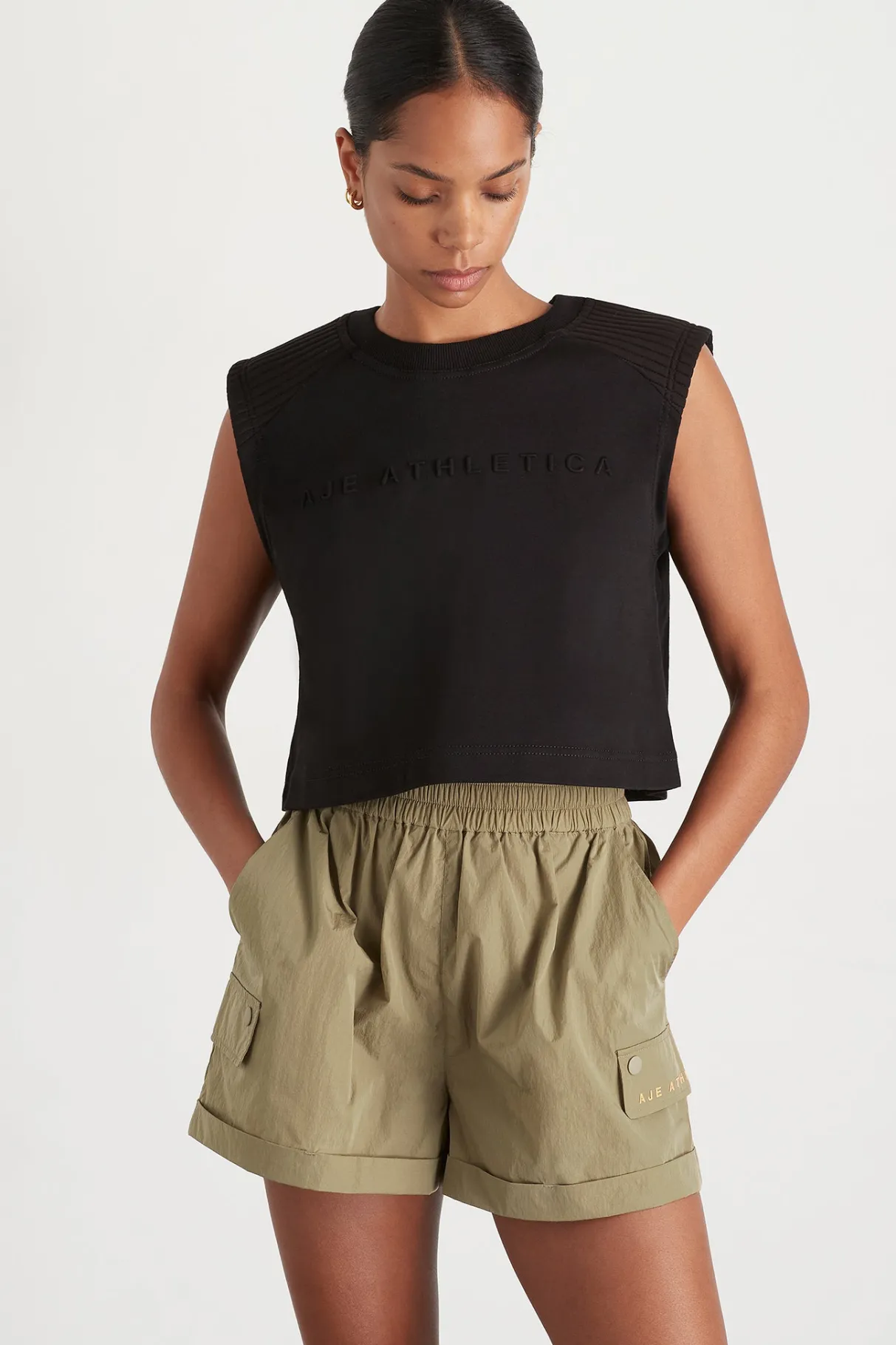 ottoman_crop_tank__3-1.webp Sale Aje ATHLETICA Ottoman Crop Tank 106 Black