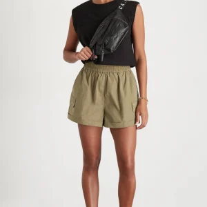 Sale Aje ATHLETICA Ottoman Crop Tank 106 Black
