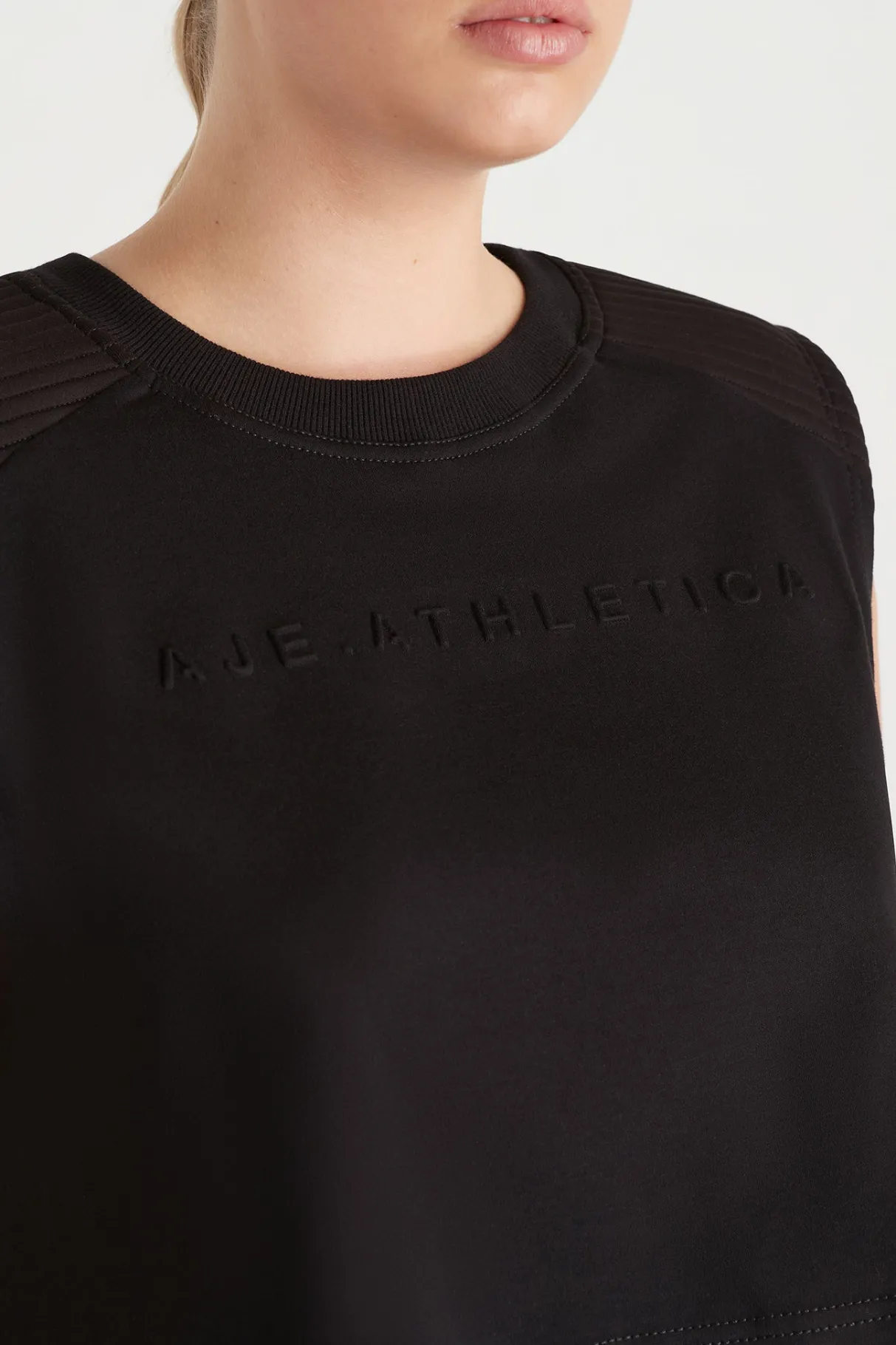 ottoman_crop_tank__9-1.webp Sale Aje ATHLETICA Ottoman Crop Tank 106 Black