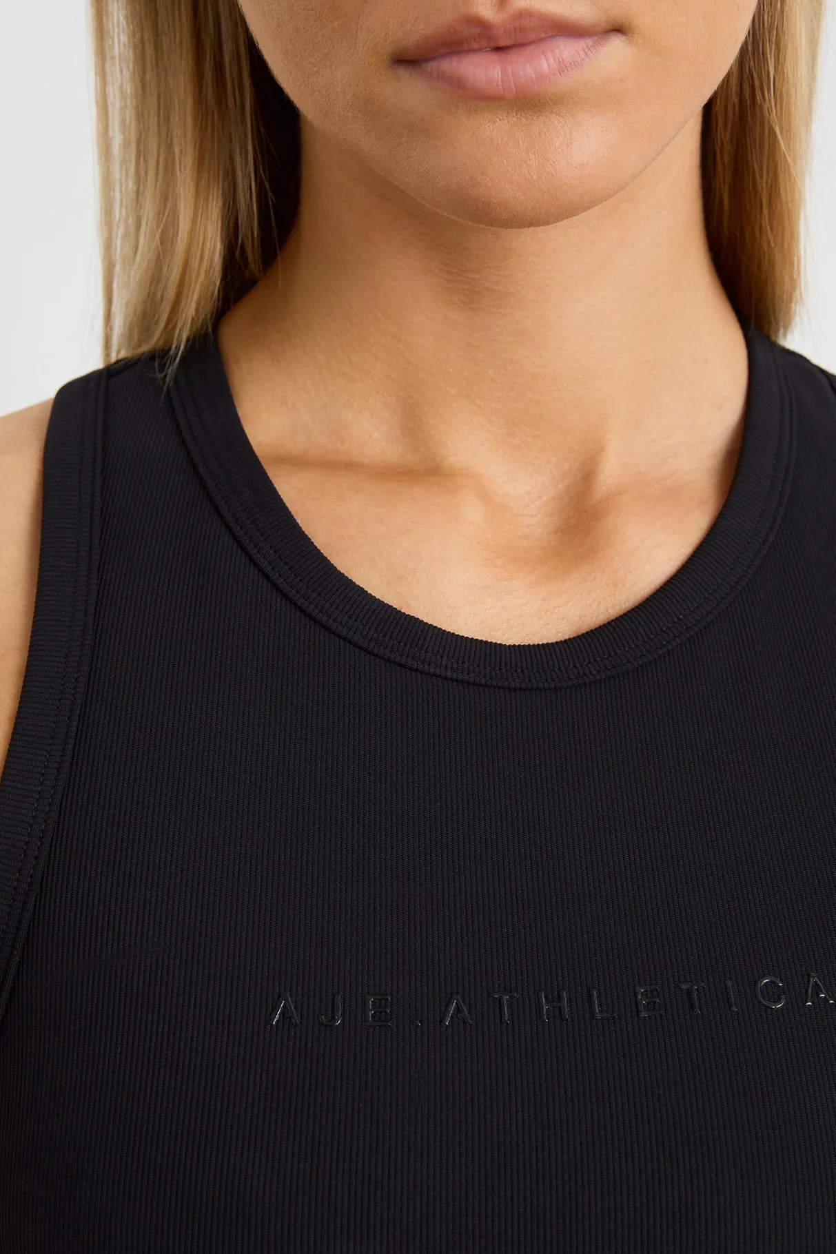 ottoman_rib_tank__3-2.webp Best Aje ATHLETICA Ottoman Rib Tank 135 Black