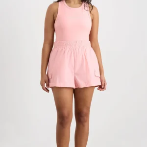 Hot Aje ATHLETICA Ottoman Rib Tank 135 Millenial Pink