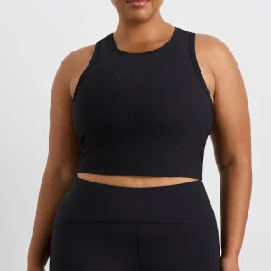 Best Aje ATHLETICA Ottoman Rib Tank 135 Black