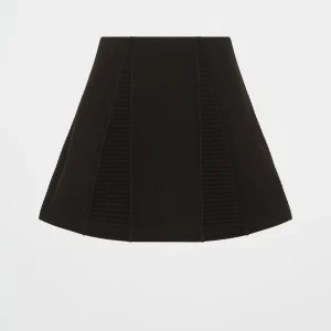 Cheap Aje ATHLETICA Ottoman Scuba Skirt 627 Black
