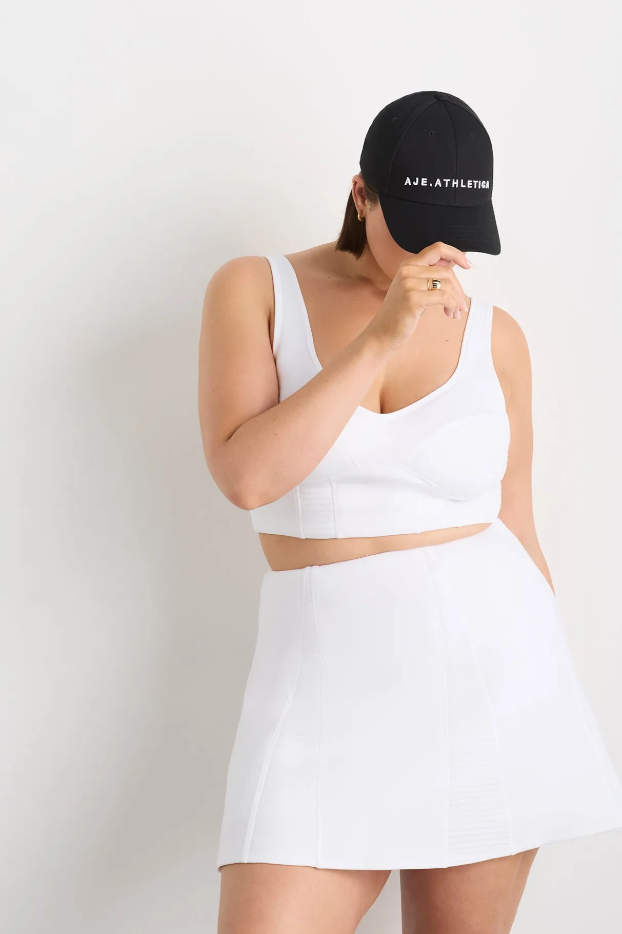 ottoman_scuba_skirt__12.webp Store Aje ATHLETICA Ottoman Scuba Skirt 627 White