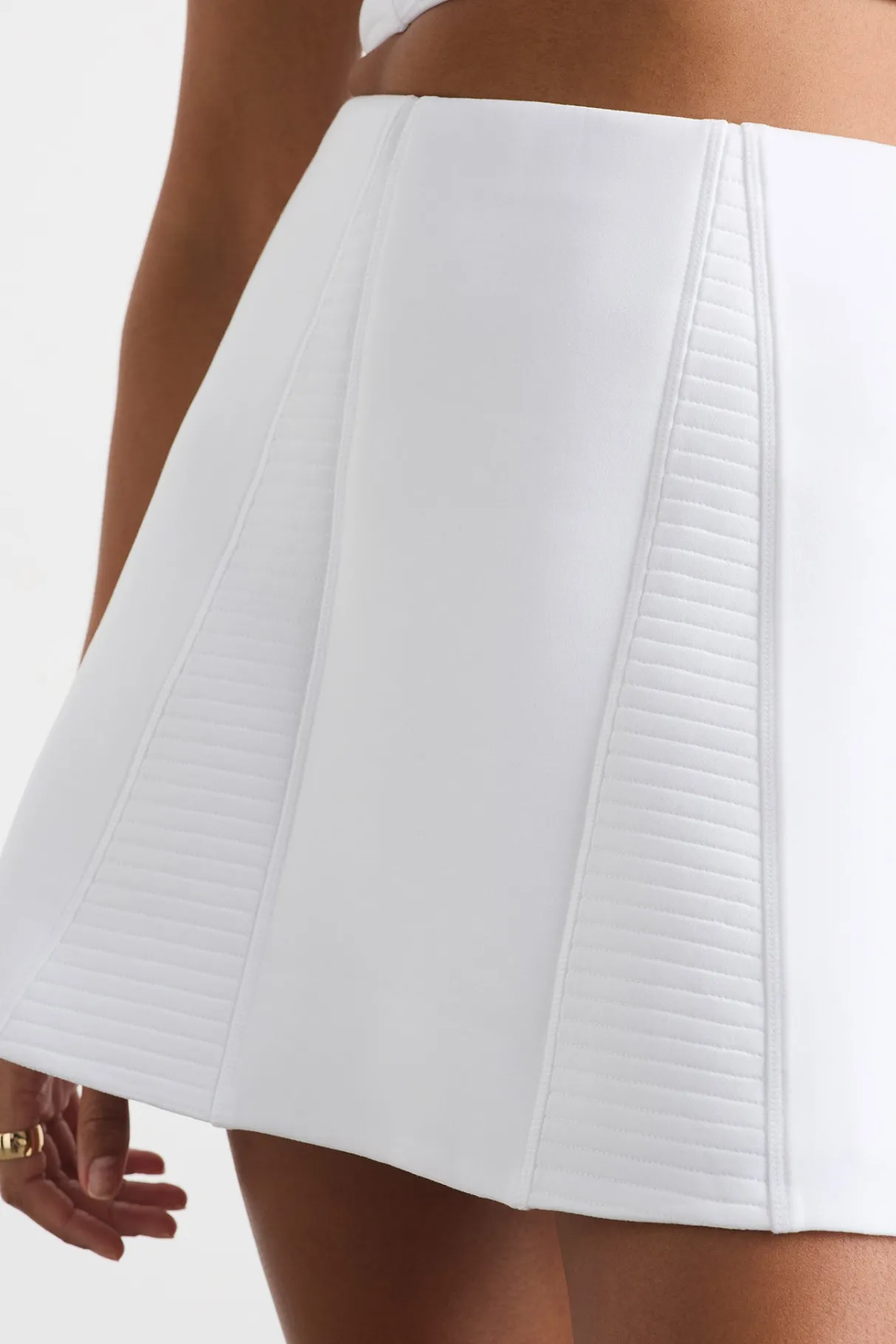 ottoman_scuba_skirt__2.webp Store Aje ATHLETICA Ottoman Scuba Skirt 627 White