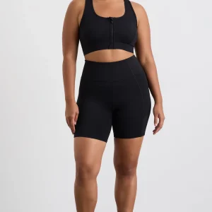 Store Aje ATHLETICA Ottoman Zip Front Bra 329 Black