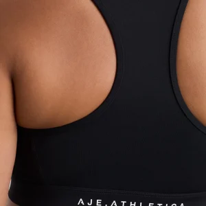 Store Aje ATHLETICA Ottoman Zip Front Bra 329 Black