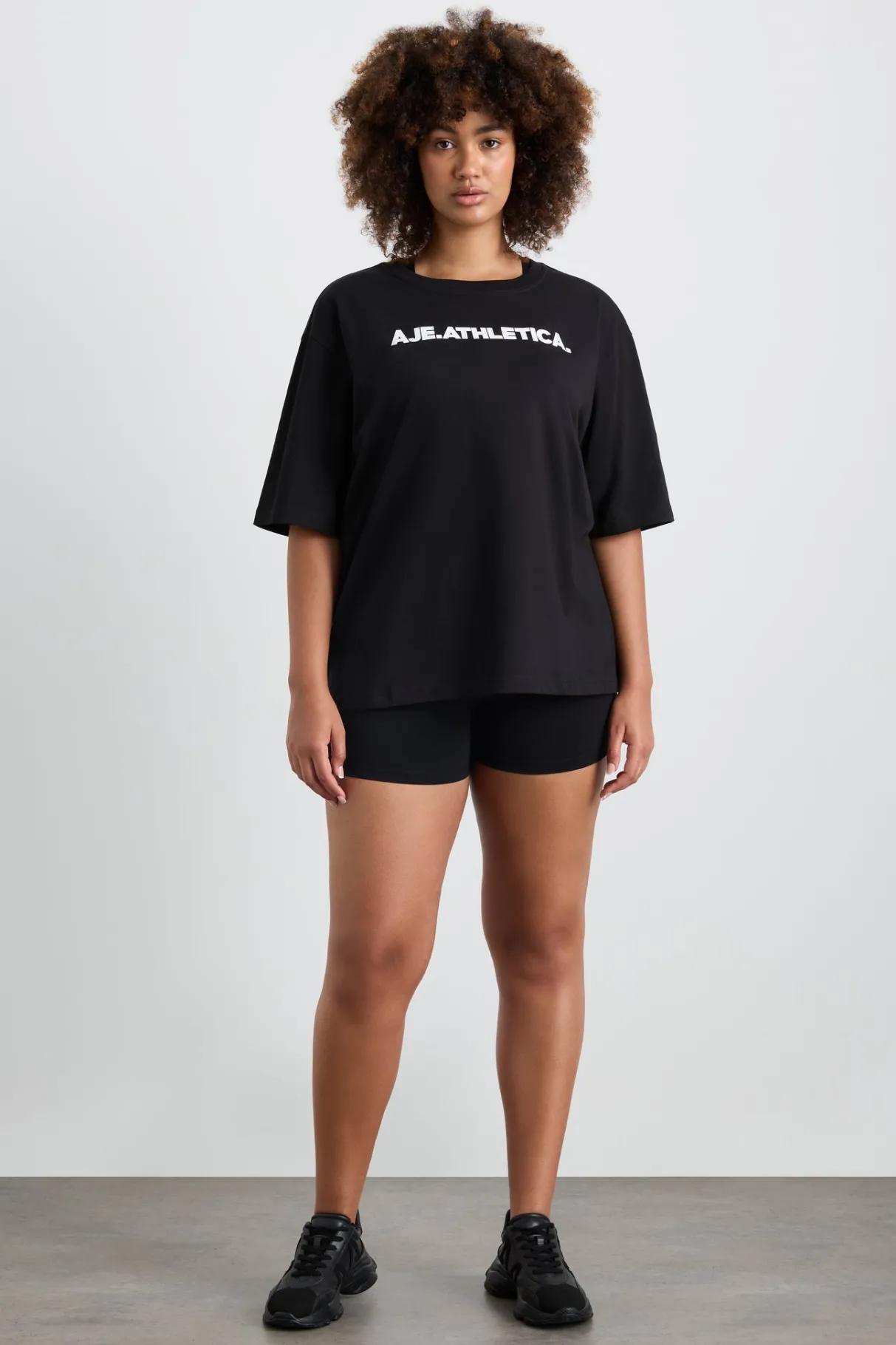 oversized_bold_logo_tee__10.webp Clearance Aje ATHLETICA Oversized Bold Logo Tee 102 Black/White