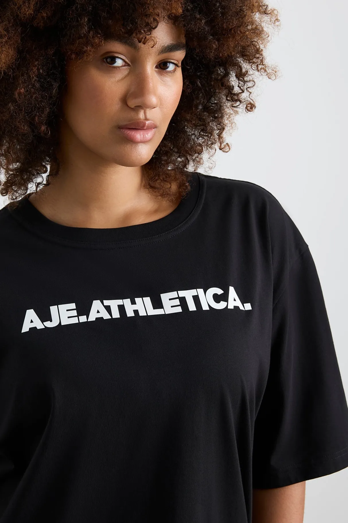oversized_bold_logo_tee__11.webp Clearance Aje ATHLETICA Oversized Bold Logo Tee 102 Black/White