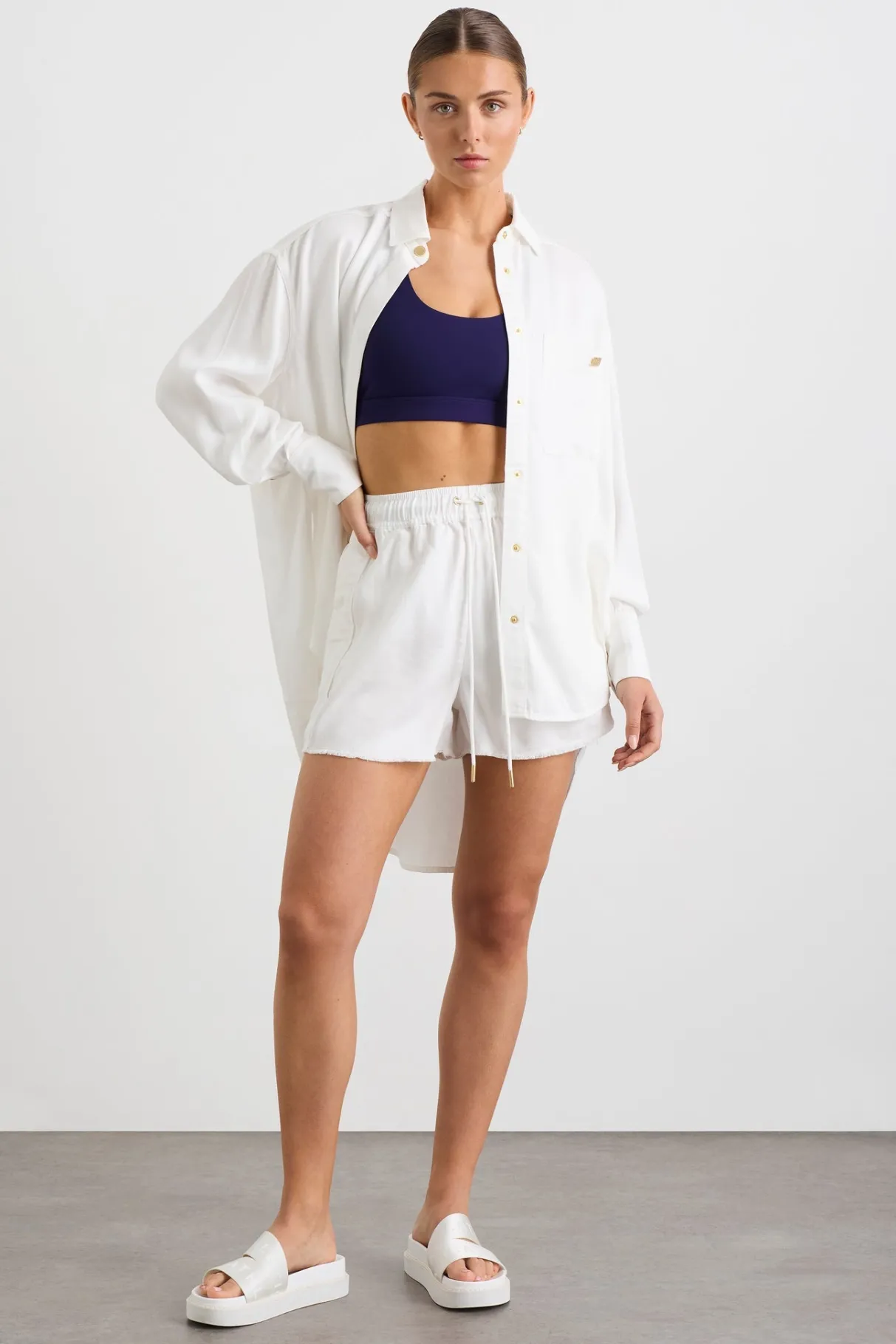 oversized_denim_shirt__2.webp Store Aje ATHLETICA Oversized Denim Shirt 421 White