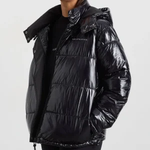 Fashion Aje ATHLETICA Oversized Puffer Jacket 763 Black
