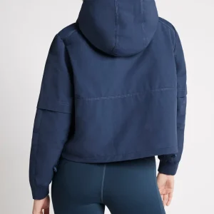 Best Sale Aje ATHLETICA Padded Jacket 719 Midnight Blue/Steel Blue