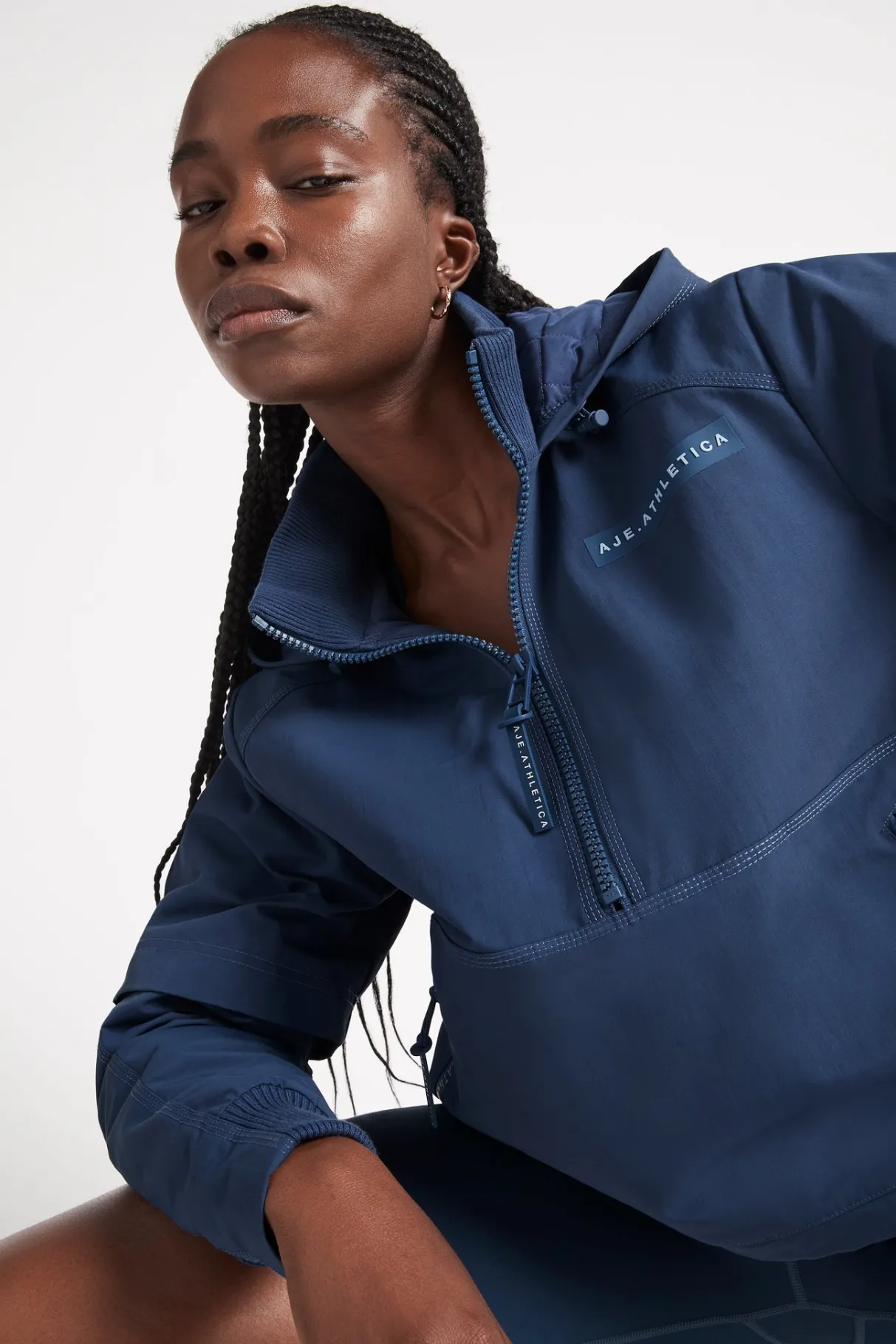 padded_jacket__2.webp Best Sale Aje ATHLETICA Padded Jacket 719 Midnight Blue/Steel Blue