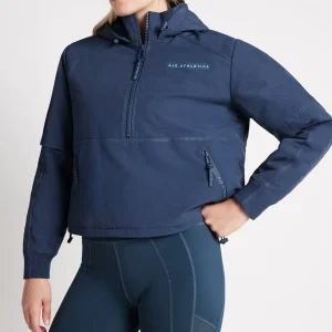 Best Sale Aje ATHLETICA Padded Jacket 719 Midnight Blue/Steel Blue