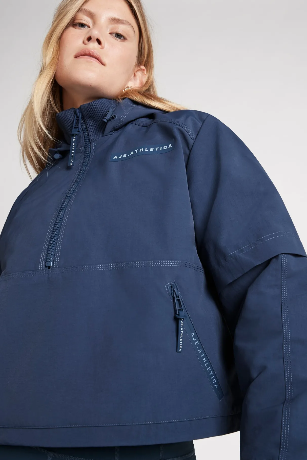 padded_jacket__9.webp Best Sale Aje ATHLETICA Padded Jacket 719 Midnight Blue/Steel Blue