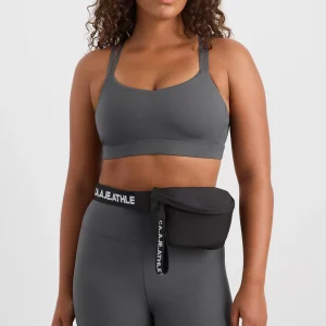 Cheap Aje ATHLETICA Padded Logo Bum Bag 933 Black