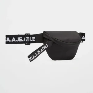 Cheap Aje ATHLETICA Padded Logo Bum Bag 933 Black