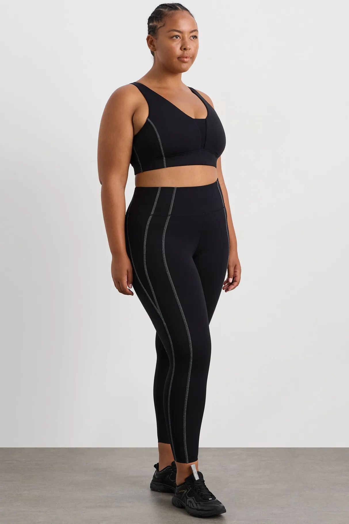 panel_leggings__10.webp Best Sale Aje ATHLETICA 7/8 Panel Leggings 243 Black