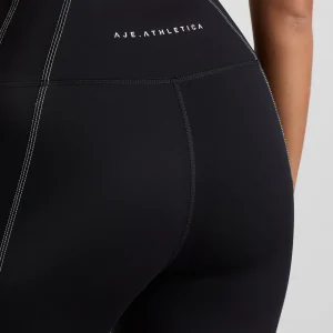 Best Sale Aje ATHLETICA 7/8 Panel Leggings 243 Black