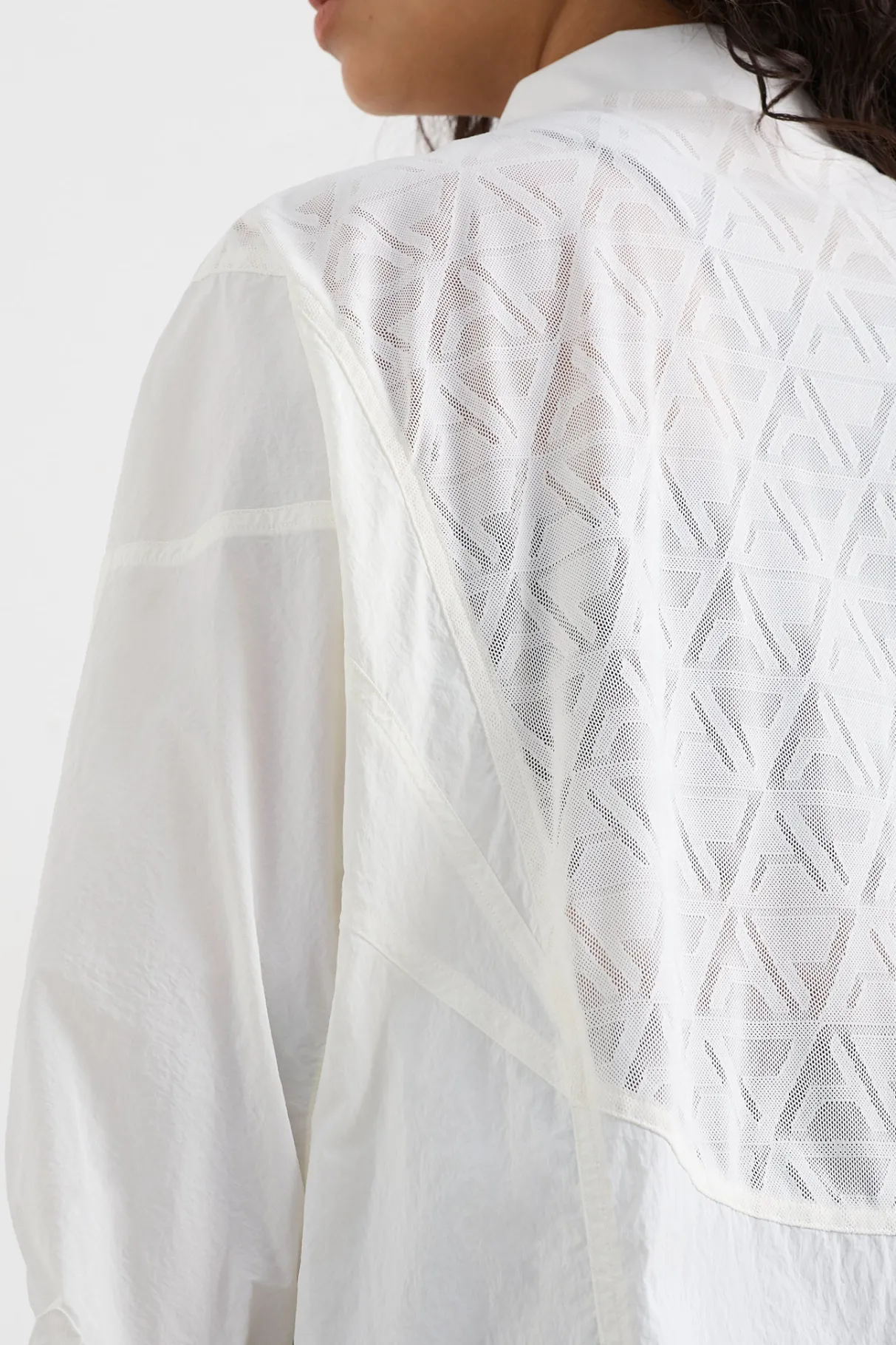 panel_mesh_shirt__7.webp Store Aje ATHLETICA Panel Mesh Shirt 406 Coconut White