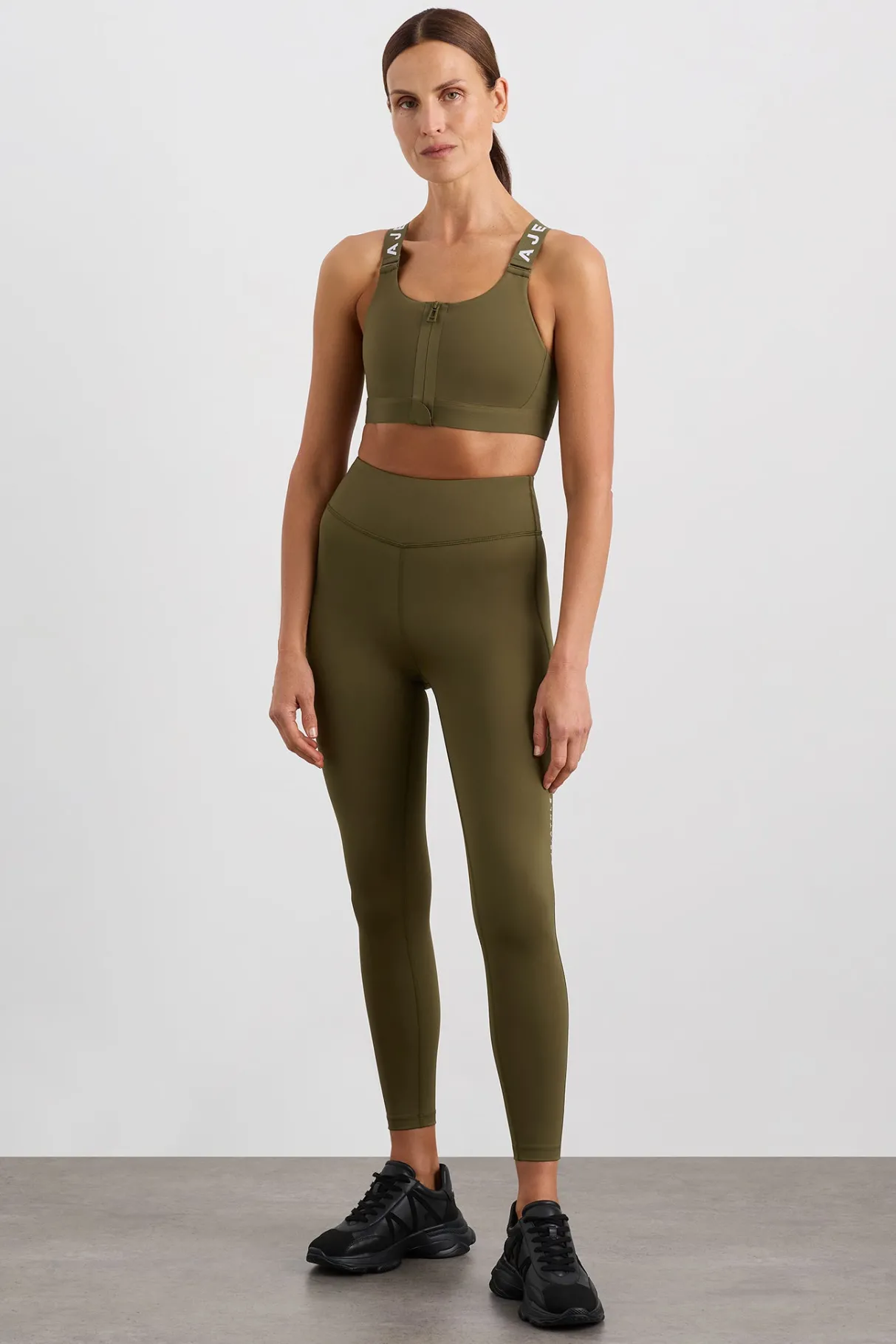 panelled__legging__0.webp Sale Aje ATHLETICA Panelled 7/8 Legging 236 Deep Khaki