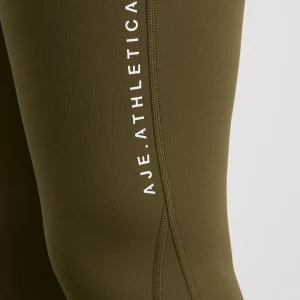 Sale Aje ATHLETICA Panelled 7/8 Legging 236 Deep Khaki