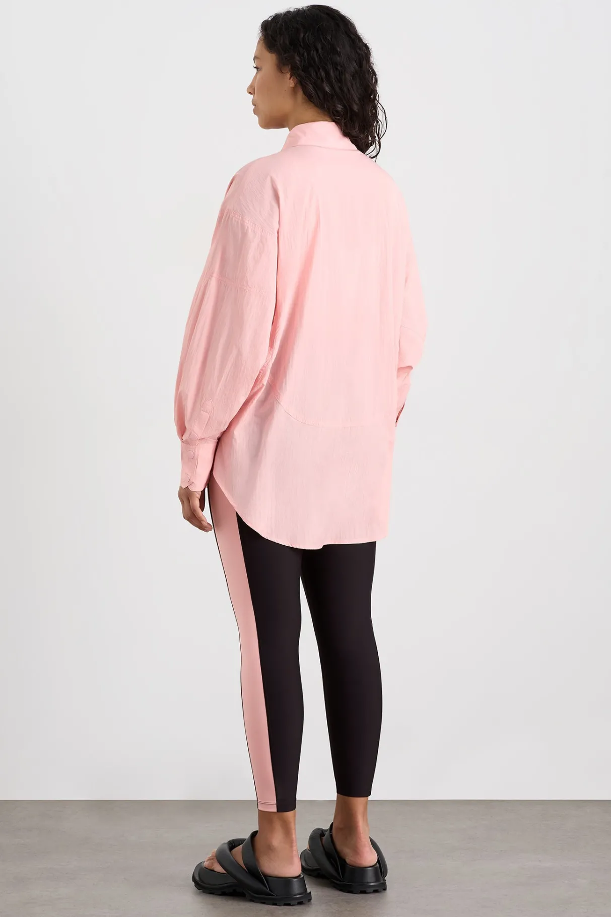 panelled_batwing_shirt__8.webp Shop Aje ATHLETICA Panelled Batwing Shirt 406 Millennial Pink