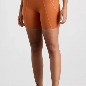 Online Aje ATHLETICA Panelled Bike Shorts 615 Copper Orange