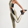 Best Aje ATHLETICA Panelled Legging 211 Soft Khaki Multi