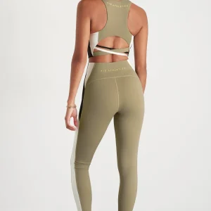 Best Aje ATHLETICA Panelled Legging 211 Soft Khaki Multi