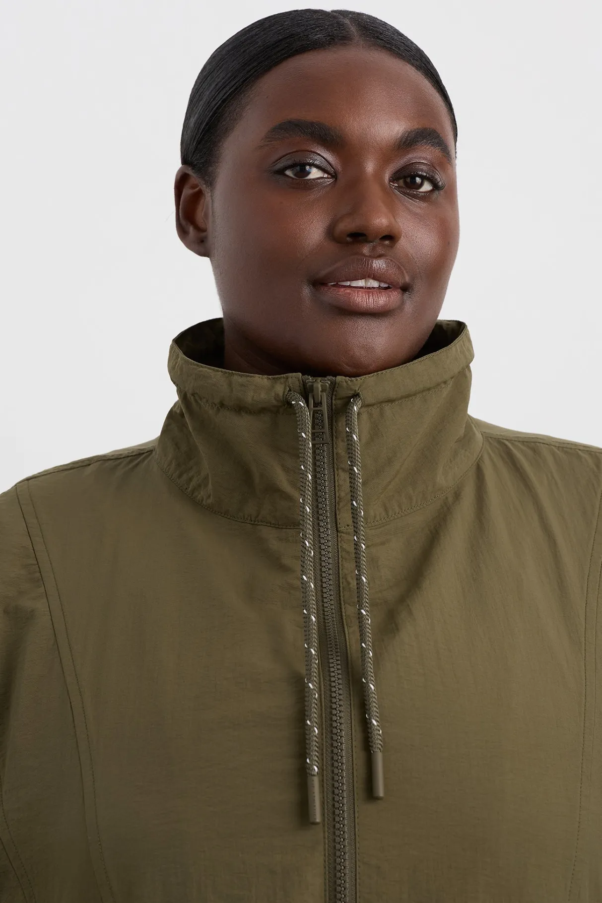 panelled_spray_jacket__12.webp Clearance Aje ATHLETICA Panelled Spray Jacket 784 Deep Khaki