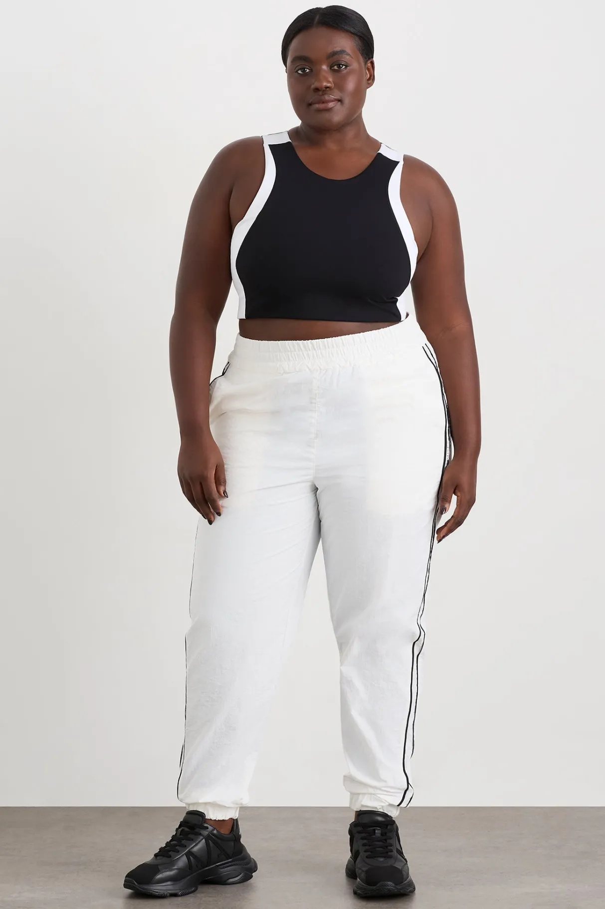 panelled_spray_pants__10.webp Sale Aje ATHLETICA Panelled Spray Pants 511 White/Black