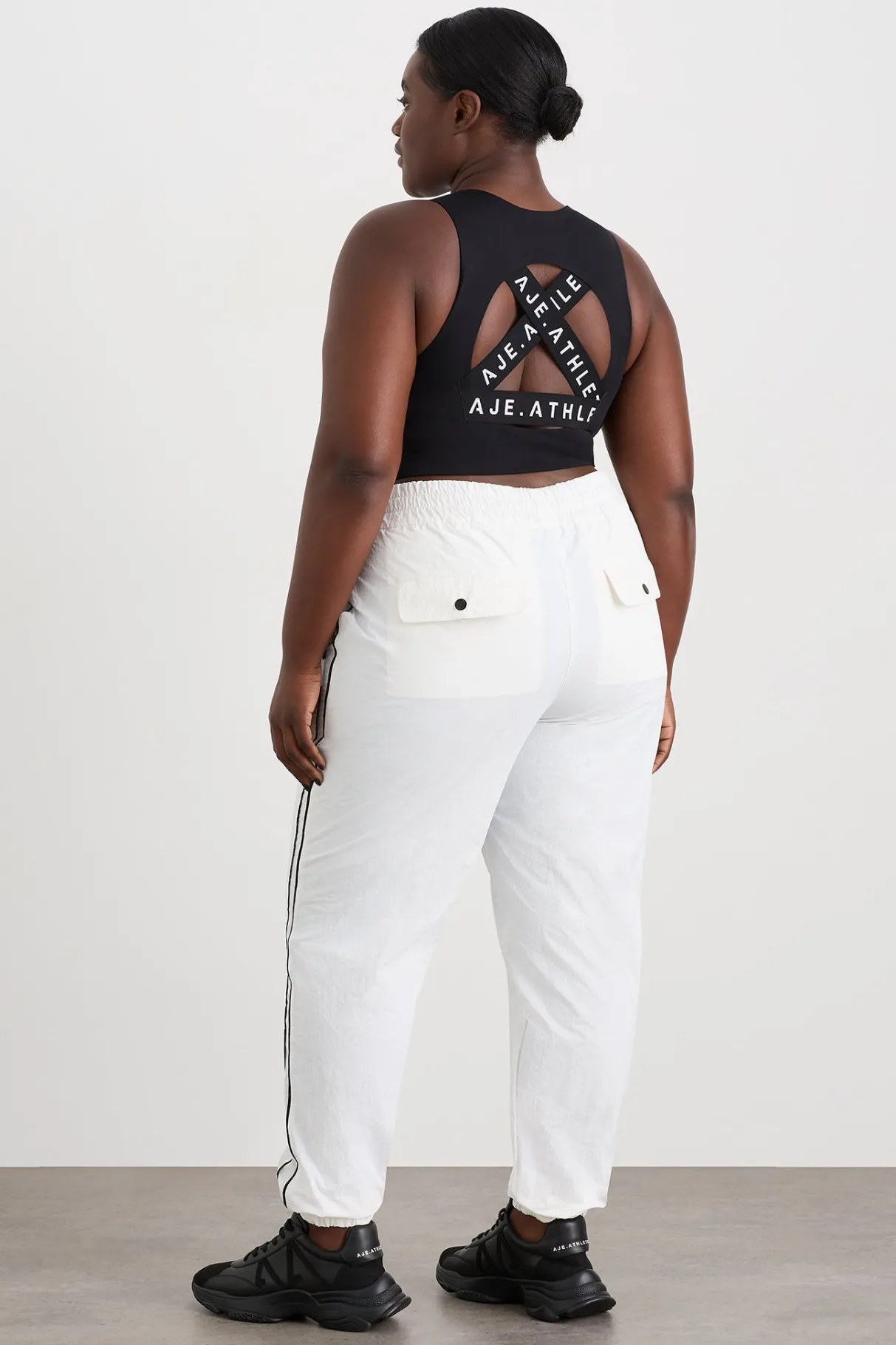 panelled_spray_pants__14.webp Sale Aje ATHLETICA Panelled Spray Pants 511 White/Black