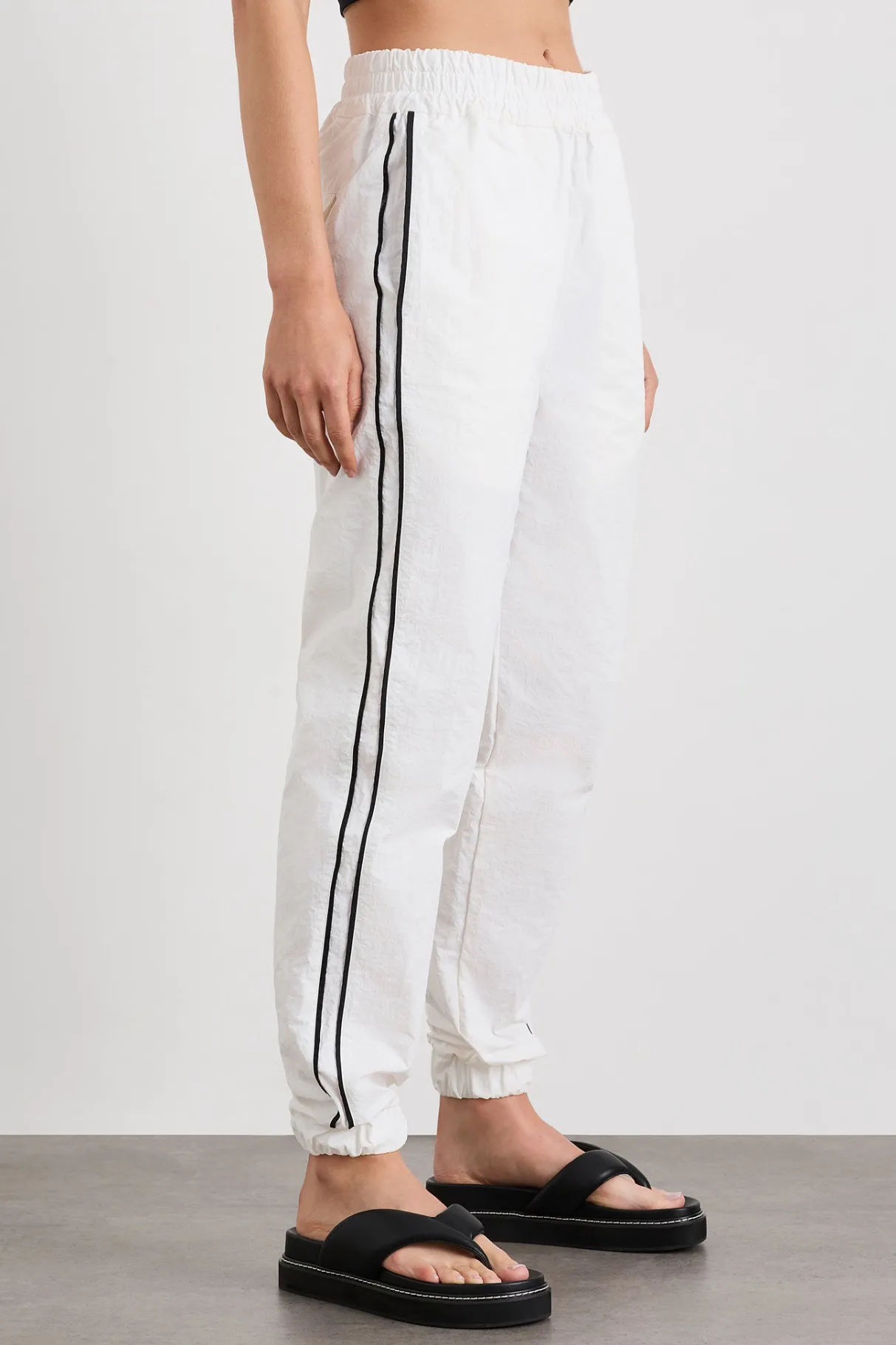 panelled_spray_pants__2.webp Sale Aje ATHLETICA Panelled Spray Pants 511 White/Black