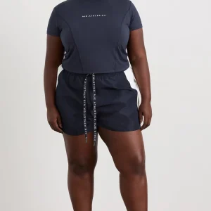 Hot Aje ATHLETICA Panelled Spray Shorts 603 Galaxy Blue