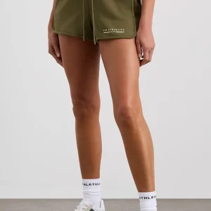 Cheap Aje ATHLETICA Panelled Terry Short 616 Deep Khaki