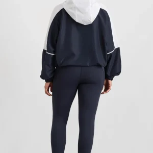 Clearance Aje ATHLETICA Panelled Zip Jacket 725 Galaxy Blue