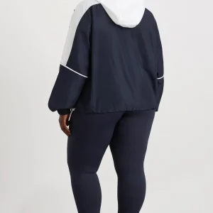 Clearance Aje ATHLETICA Panelled Zip Jacket 725 Galaxy Blue