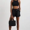 Online Aje ATHLETICA Paperbag Spray Shorts 365 Black