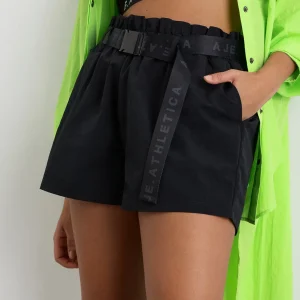 Online Aje ATHLETICA Paperbag Spray Shorts 365 Black