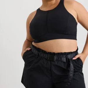 Online Aje ATHLETICA Paperbag Spray Shorts 365 Black