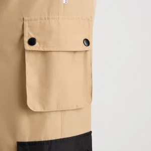 Cheap Aje ATHLETICA Parachute Pants 511 Natural Tan / Black