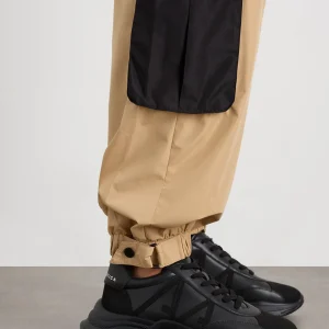 Cheap Aje ATHLETICA Parachute Pants 511 Natural Tan / Black
