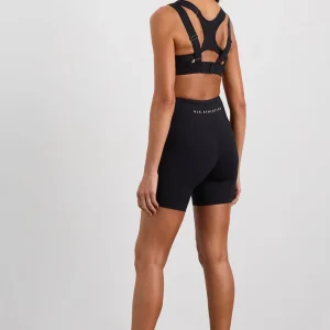 Fashion Aje ATHLETICA Peached Mid Length Bike Short 601 Black