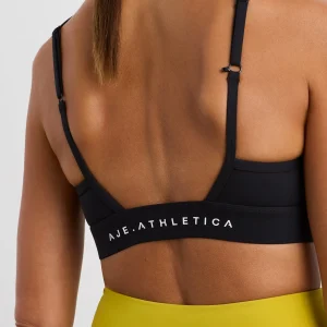 Best Aje ATHLETICA Peached Sports Bra 307 Black